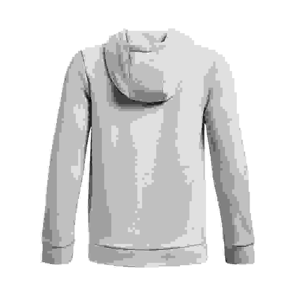 Under Armour Armour Fleece Big Logo Big Boys' Light Grey Hoodie